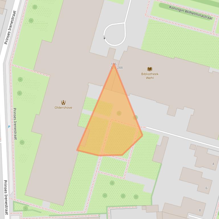 Kaart van postcodegebied 7031VJ.