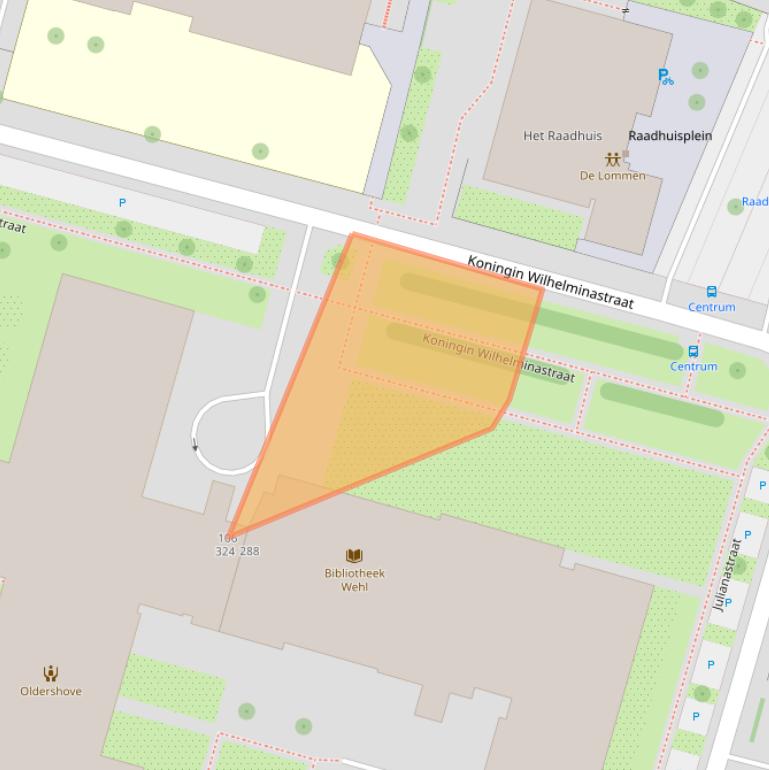 Kaart van postcodegebied 7031VK.