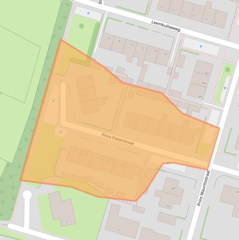 Kaart van postcodegebied 7031XH.