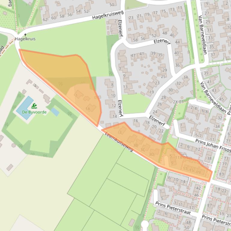 Kaart van postcodegebied 7031XK.