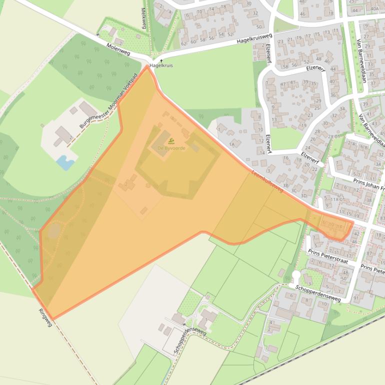 Kaart van postcodegebied 7031XM.