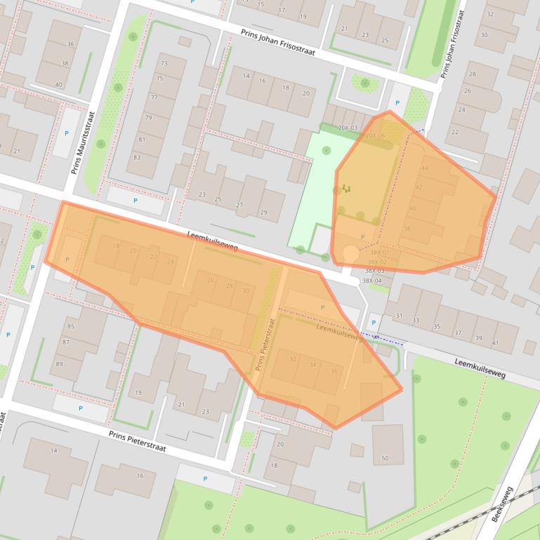 Kaart van postcodegebied 7031XN.