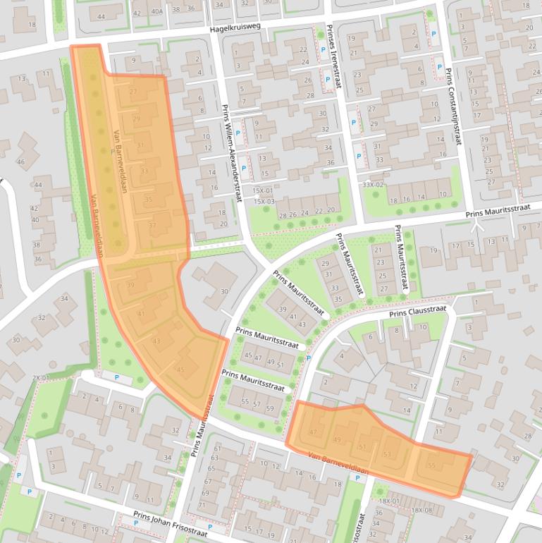 Kaart van postcodegebied 7031ZK.