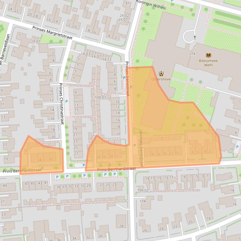 Kaart van postcodegebied 7031ZW.