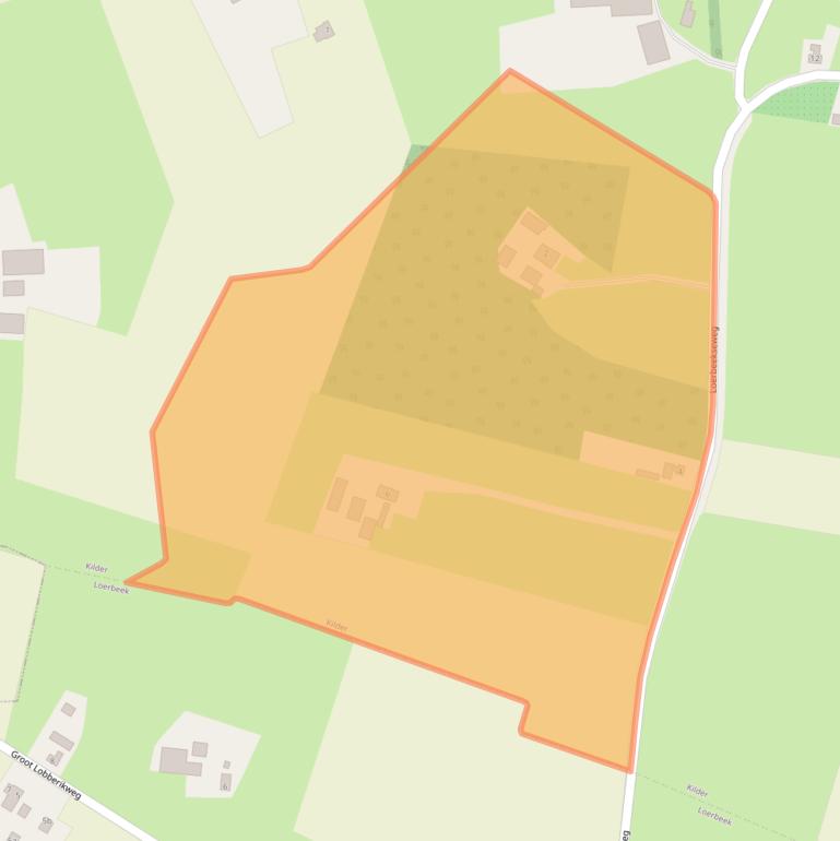 Kaart van postcodegebied 7035CC.