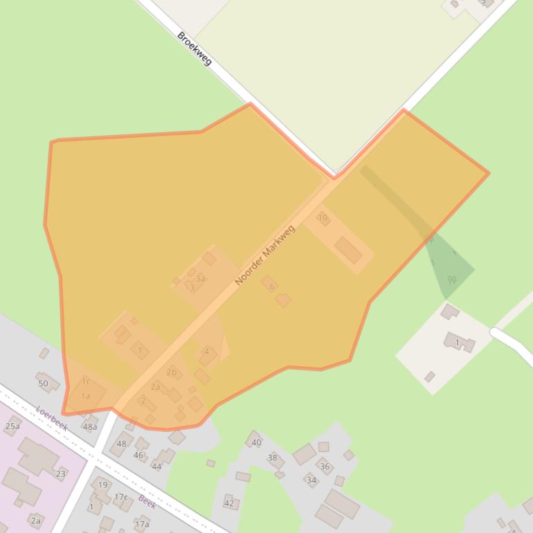 Kaart van postcodegebied 7036AN.