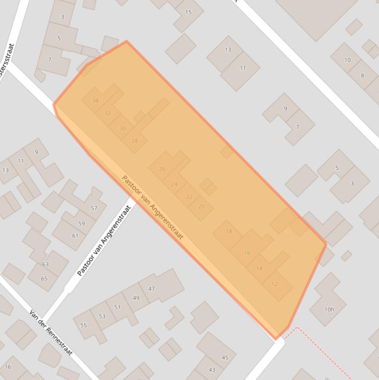 Kaart van postcodegebied 7037AM.