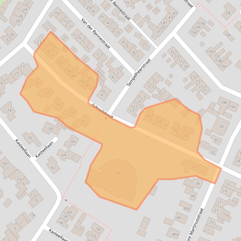Kaart van postcodegebied 7037AS.