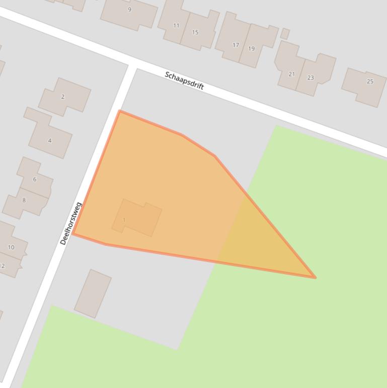 Kaart van postcodegebied 7037CK.