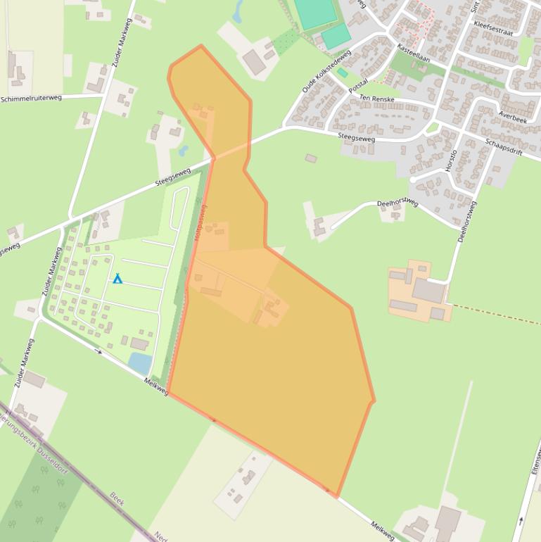 Kaart van postcodegebied 7037CP.