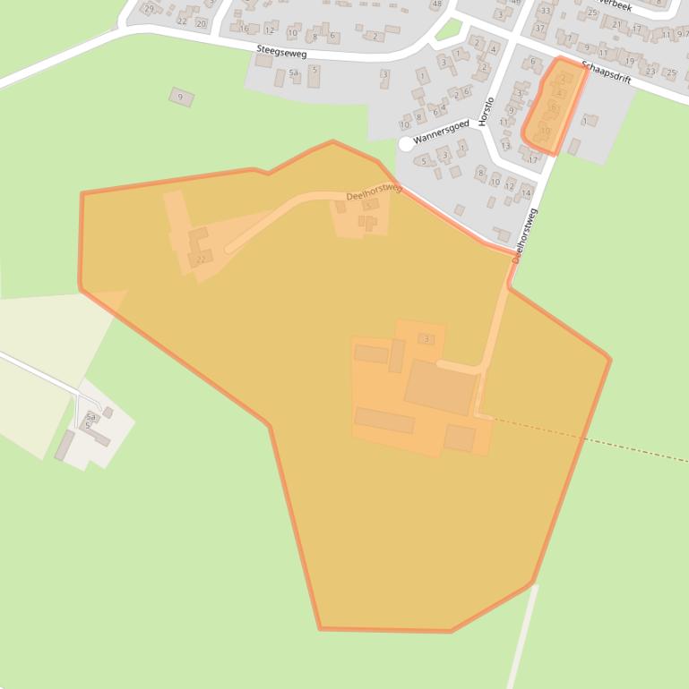 Kaart van postcodegebied 7037CR.