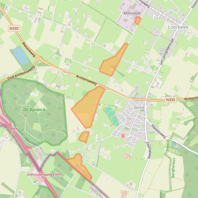 Kaart van postcodegebied 7037CV.