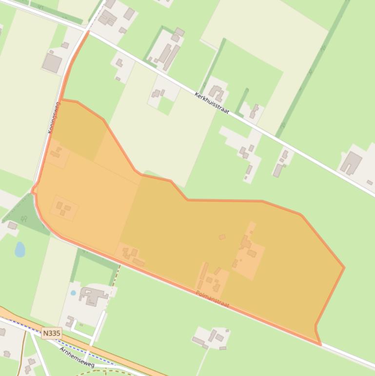 Kaart van postcodegebied 7037DC.