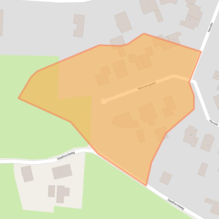 Kaart van postcodegebied 7037EC.