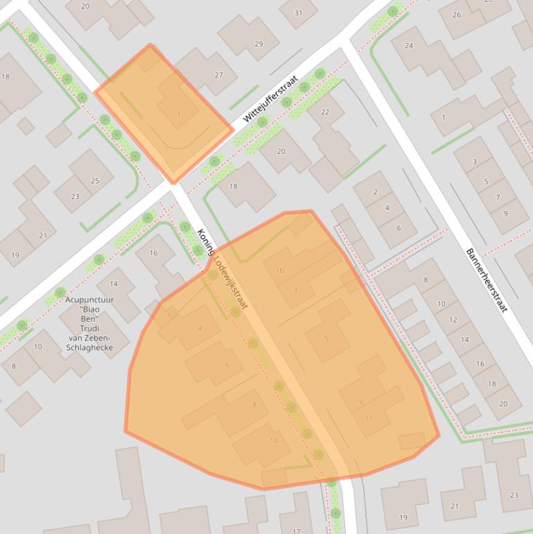 Kaart van postcodegebied 7038AG.