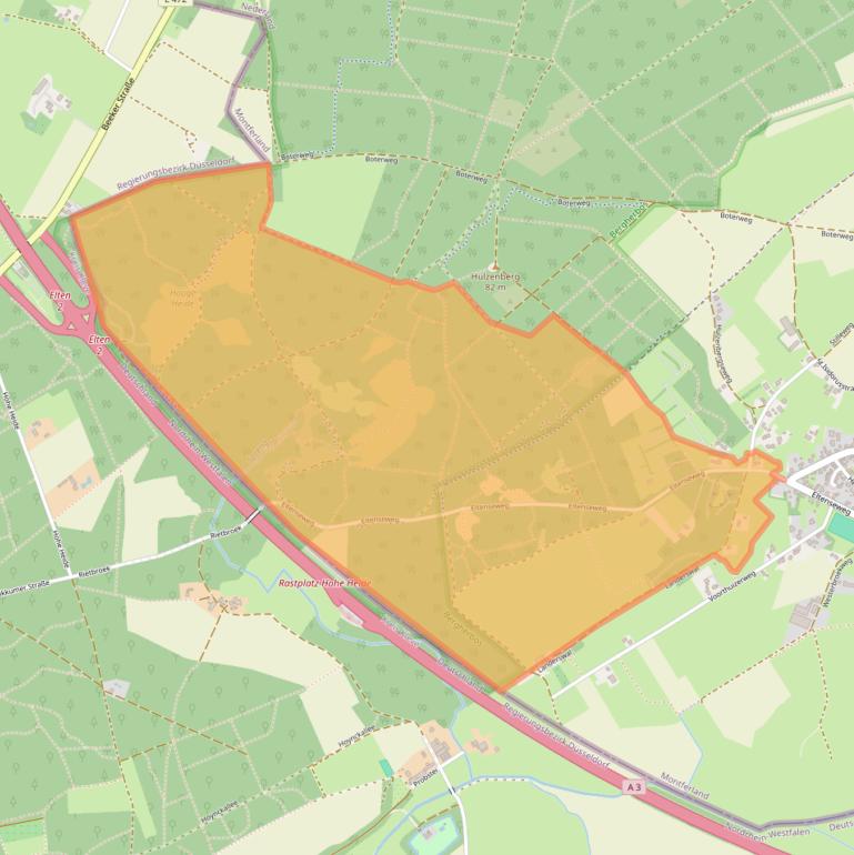 Kaart van postcodegebied 7039CV.