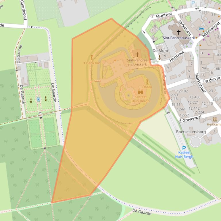 Kaart van postcodegebied 7041AC.