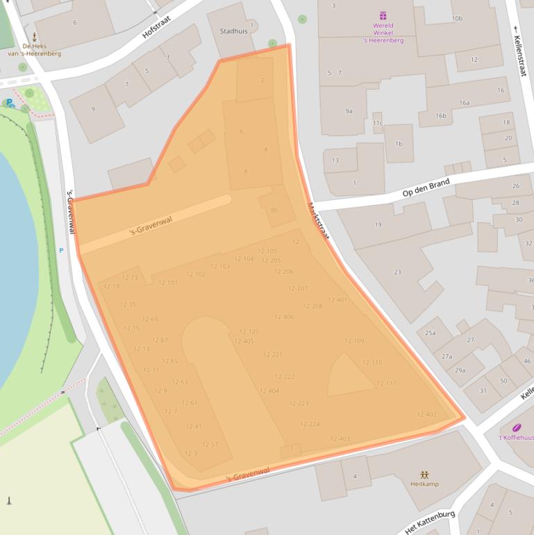 Kaart van postcodegebied 7041AJ.