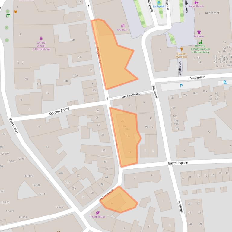 Kaart van postcodegebied 7041AK.