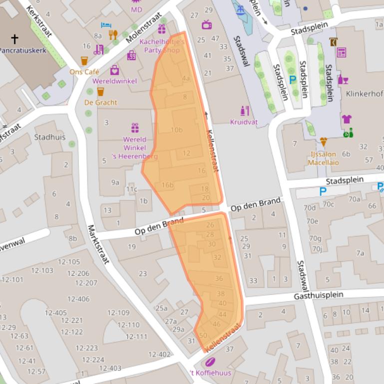 Kaart van postcodegebied 7041AL.