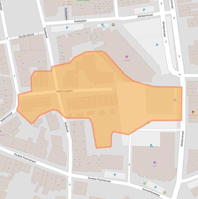 Kaart van postcodegebied 7041AN.