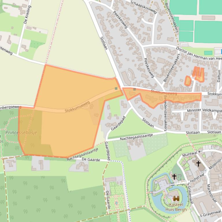 Kaart van postcodegebied 7041BV.