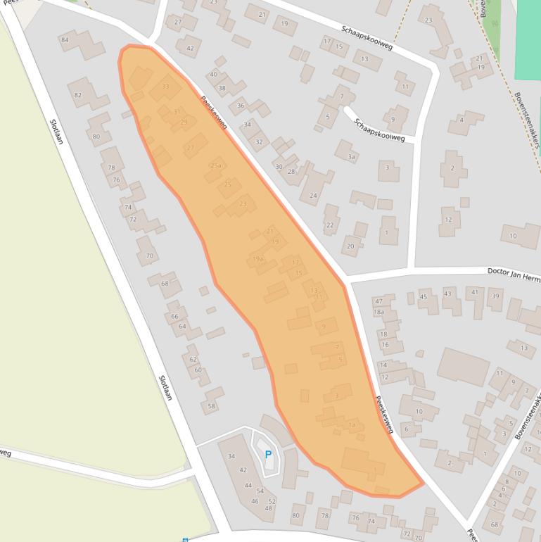 Kaart van postcodegebied 7041CA.