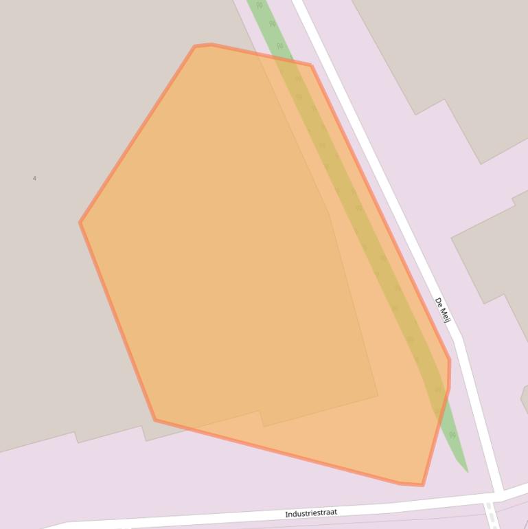 Kaart van postcodegebied 7041GJ.