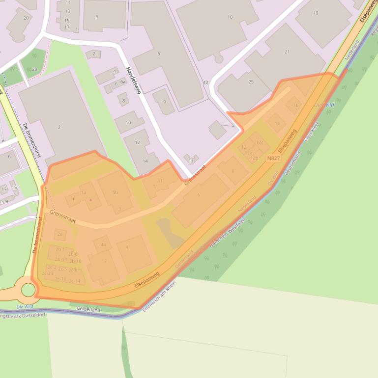 Kaart van postcodegebied 7041GZ.