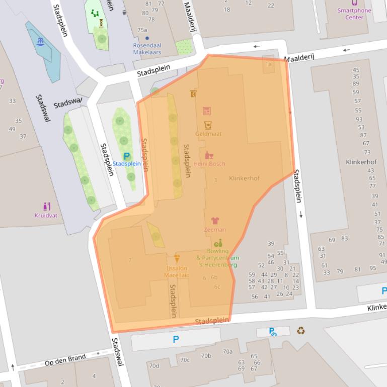 Kaart van postcodegebied 7041JA.