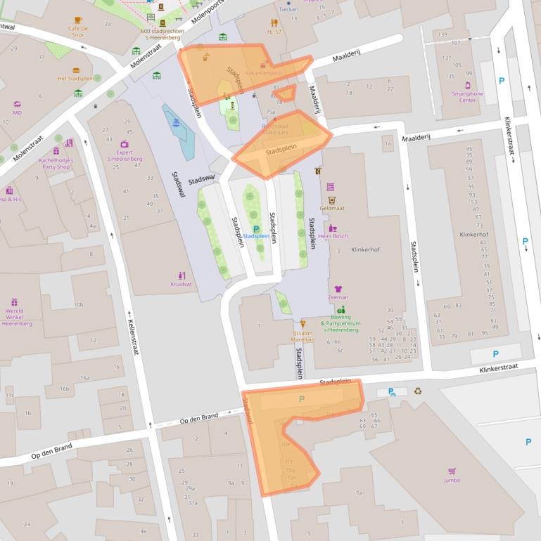 Kaart van postcodegebied 7041JG.