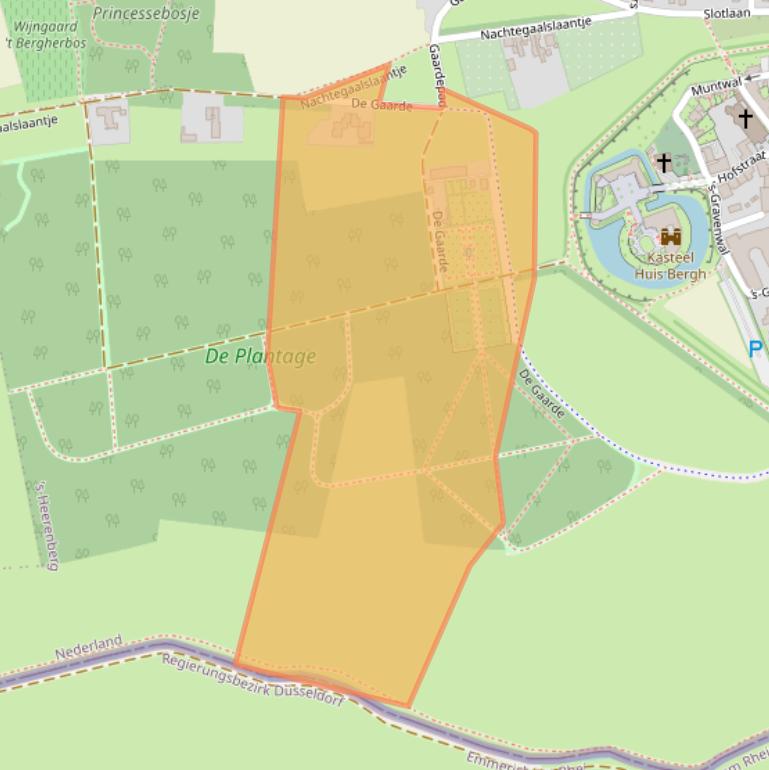 Kaart van postcodegebied 7041KC.