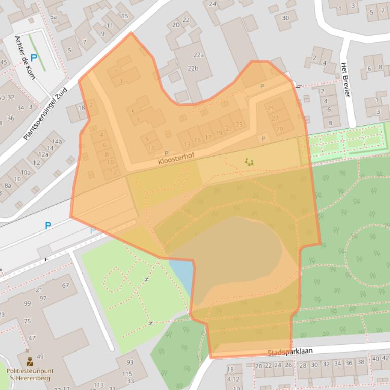 Kaart van postcodegebied 7041RE.