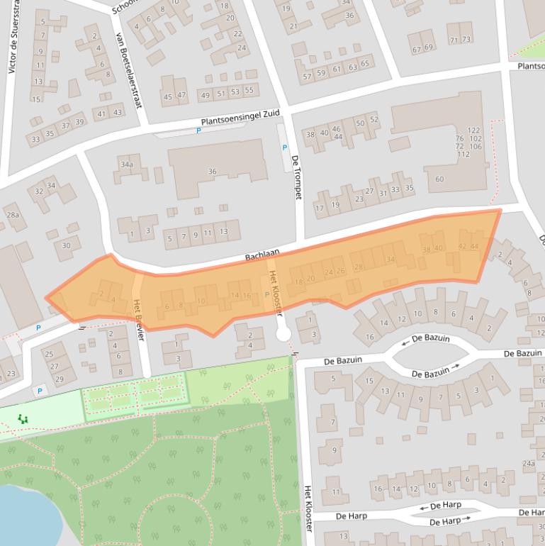 Kaart van postcodegebied 7041SC.