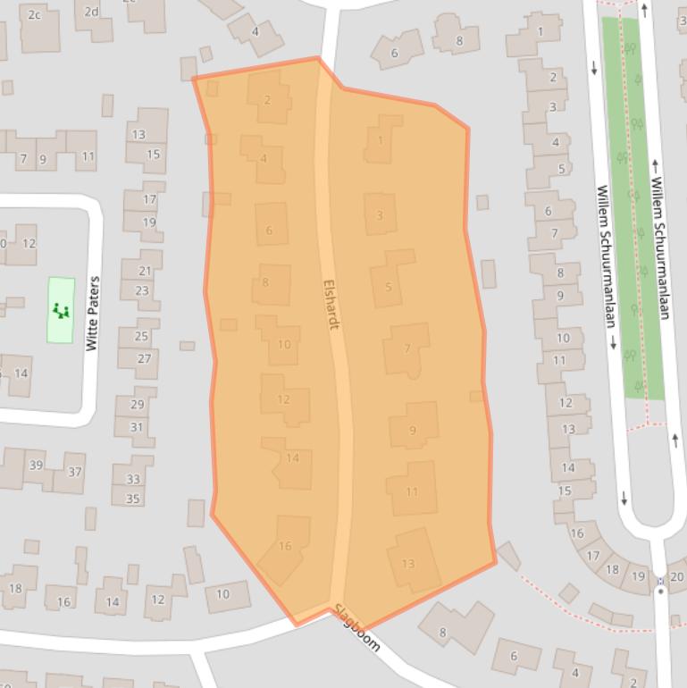 Kaart van postcodegebied 7041SW.