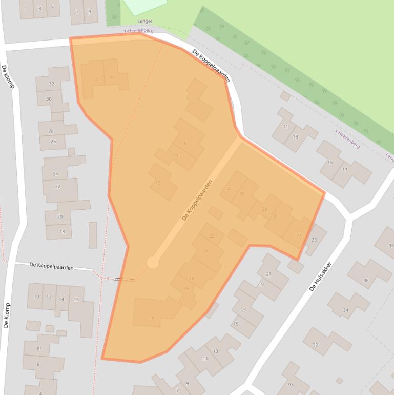 Kaart van postcodegebied 7041TD.