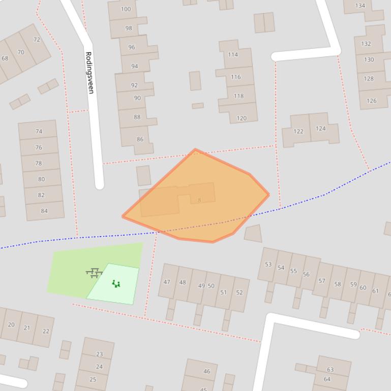 Kaart van postcodegebied 7041VR.