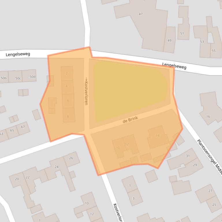 Kaart van postcodegebied 7041ZG.