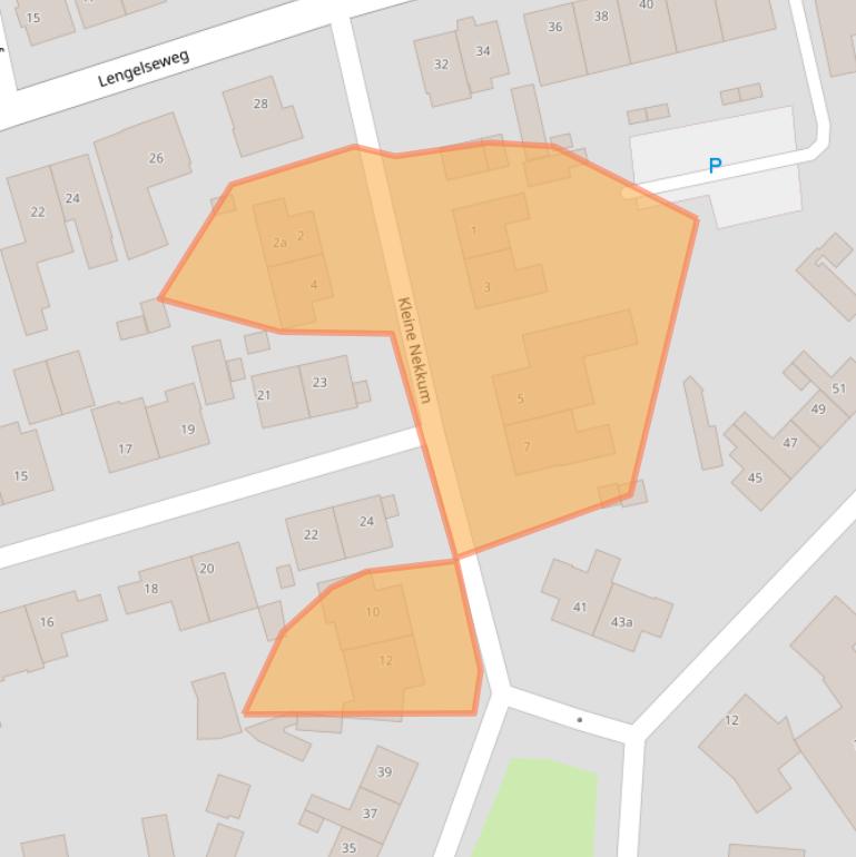 Kaart van postcodegebied 7041ZP.