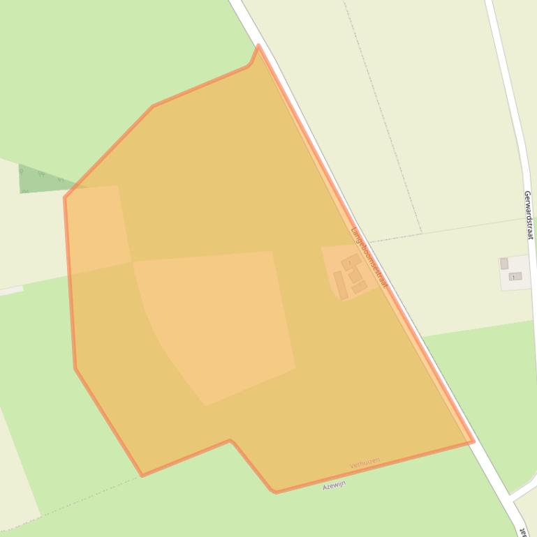 Kaart van postcodegebied 7046AG.