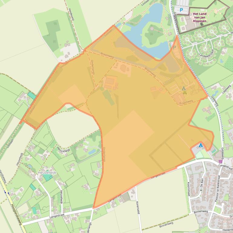 Kaart van postcodegebied 7047CB.