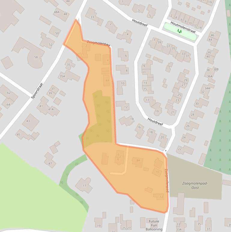 Kaart van postcodegebied 7051CP.