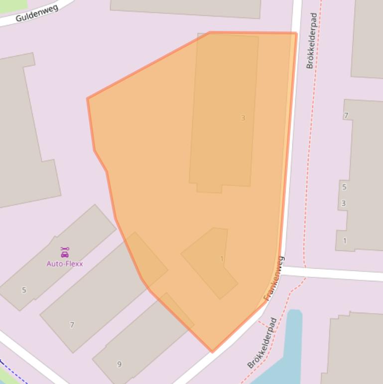 Kaart van postcodegebied 7051HV.