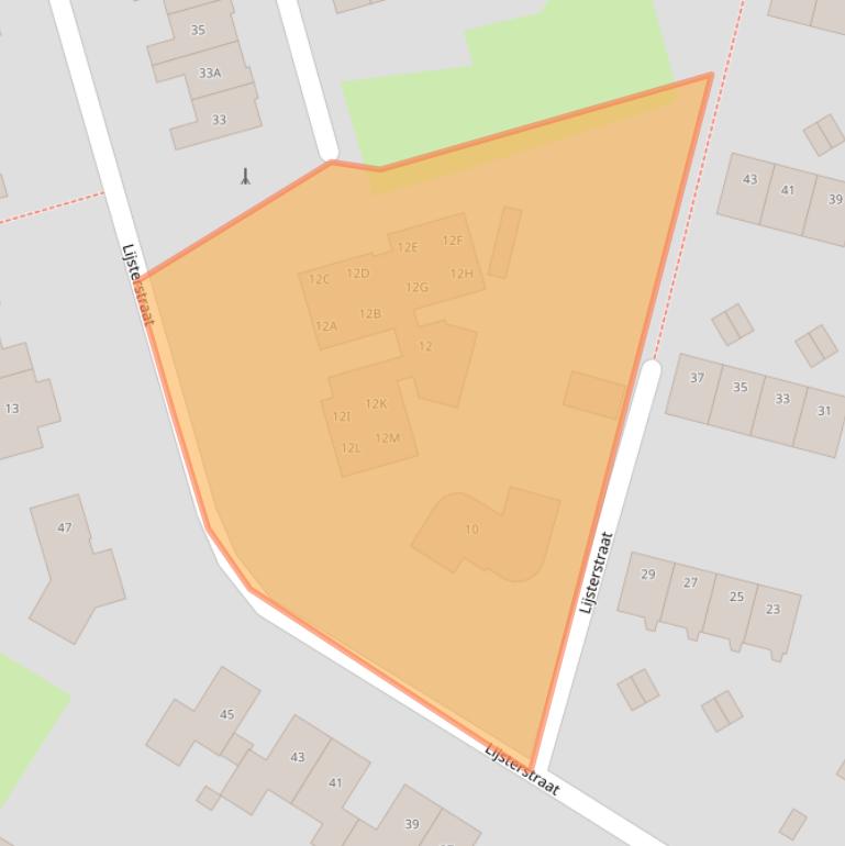 Kaart van postcodegebied 7051XT.