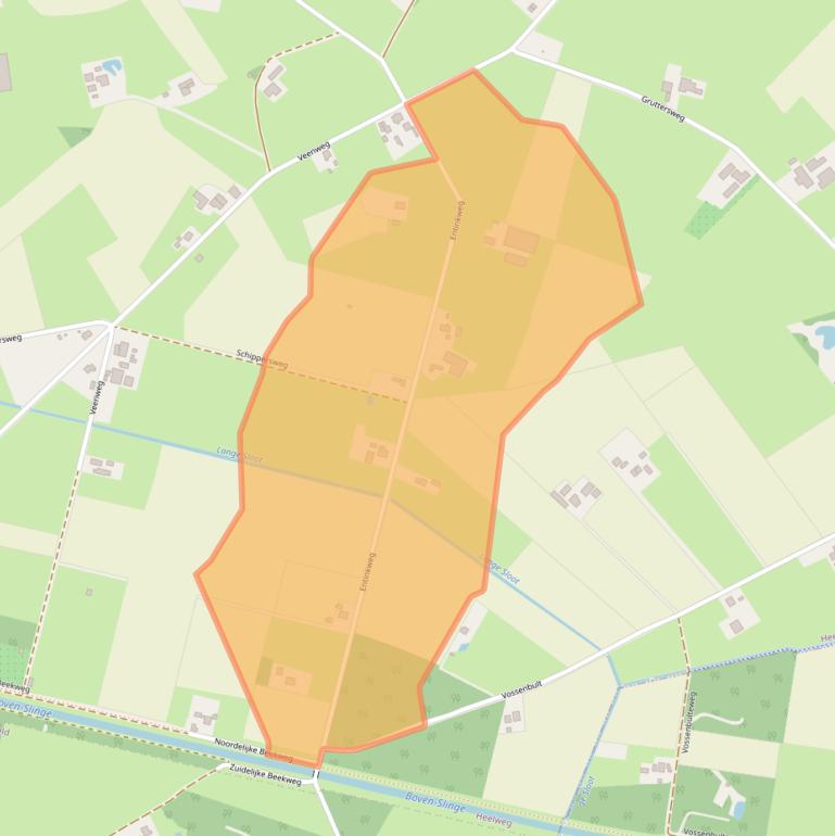 Kaart van postcodegebied 7055BT.