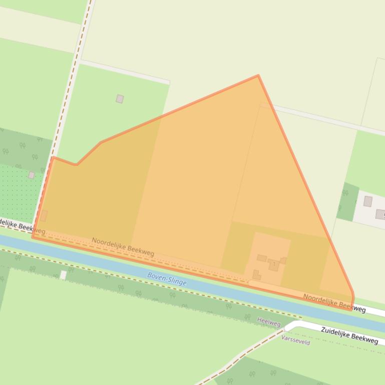 Kaart van postcodegebied 7055BV.