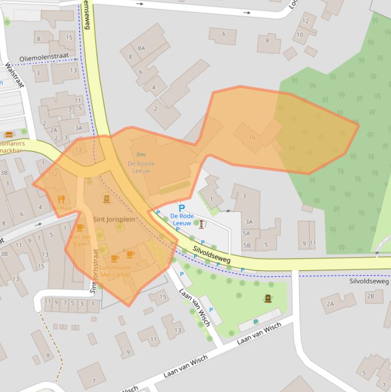 Kaart van postcodegebied 7061CN.