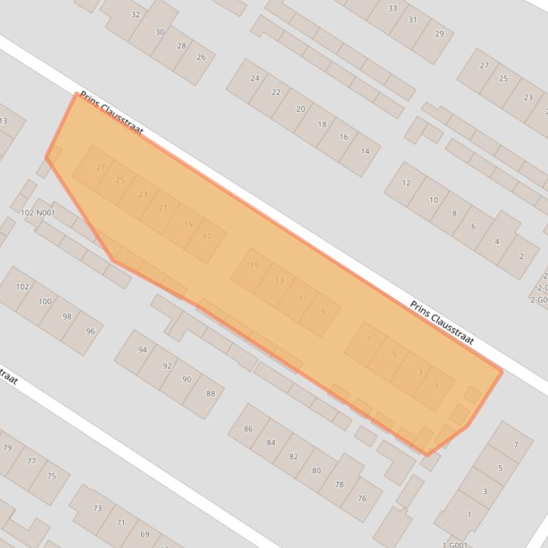 Kaart van postcodegebied 7061XM.