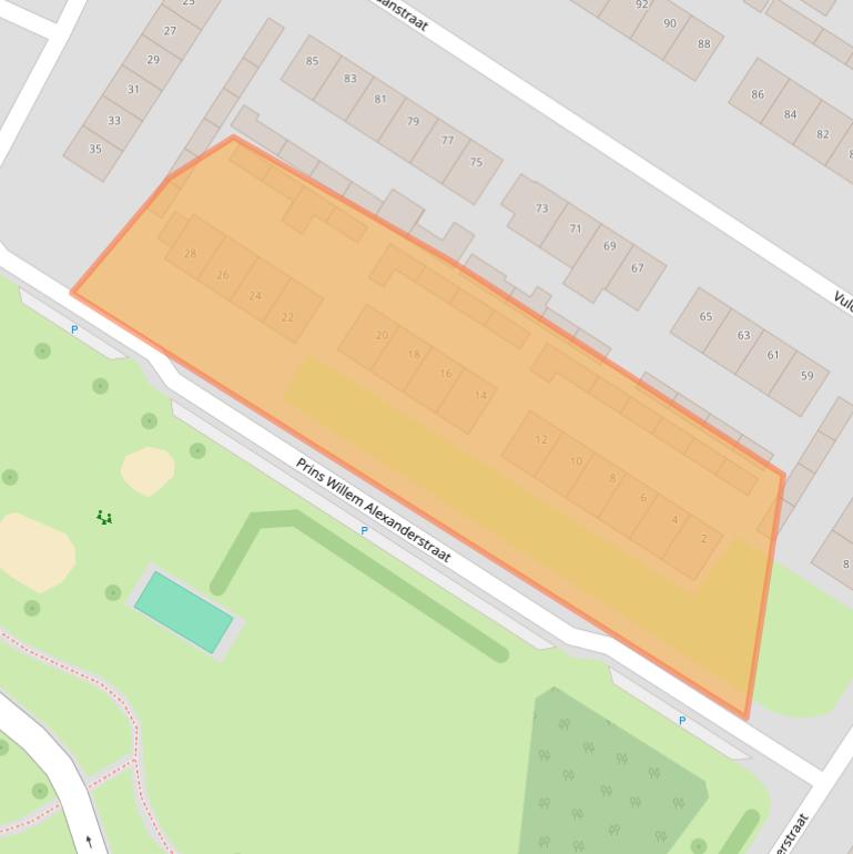 Kaart van postcodegebied 7061XP.