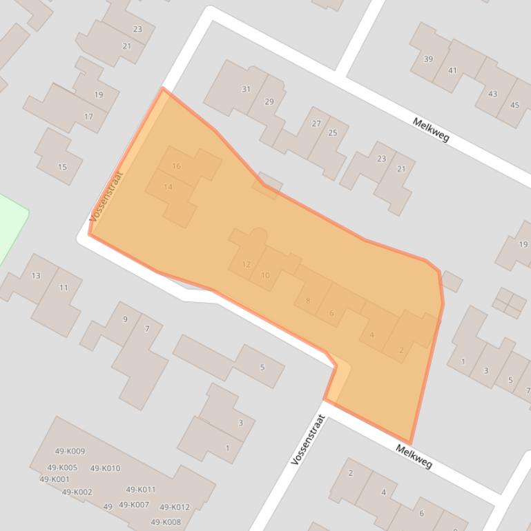 Kaart van postcodegebied 7064CP.